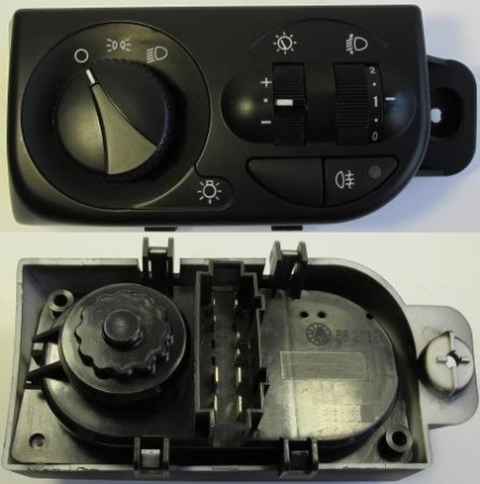 58.3769/Модуль-переключатель светотехникой ВАЗ 2172 Cartronic CRTR0118774 Ref. 2172-3709820/ 2172037 Кар Электро
