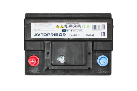B0601AVT Аккумуляторная батарея 12V 60Ah (1) | 650A | 242x175x190++ Кар Электро