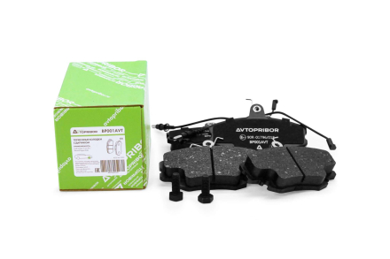BP001AVT Колодки тормозные передние с датчиком Lada Largus (12-) 8V / Renault Logan (04-) Кар Электро