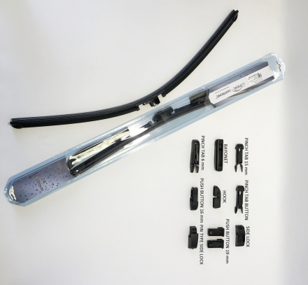 CRTR0113672 600 мм/ 24"Щётка стеклоочистителяБескаркасная/Крючок/24"  + набор адаптеров других Кар Электро