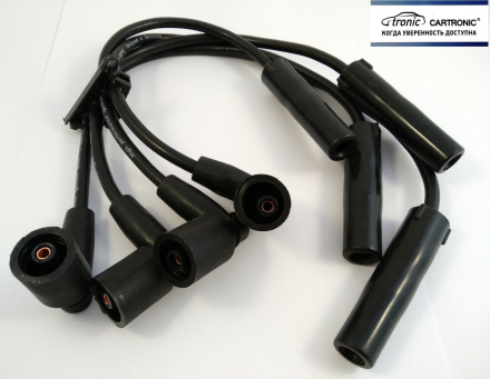 CRTR0117812 Провода высоковольтные Cartronic а/м АО «АвтоВАЗ» 2123  (к-т) Silicon 2123-3707080-10S Кар Электро