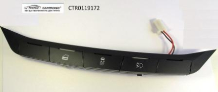 Блок кнопок центральный Cartronic CRTR0119172 Ref. а/м АО «АвтоВАЗ» 2180 и Веста Кар Электро