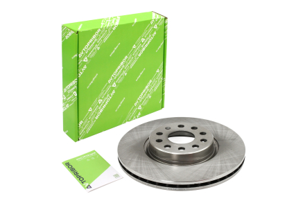 Диск тормозной VW Tiguan (07-) передний Кар Электро