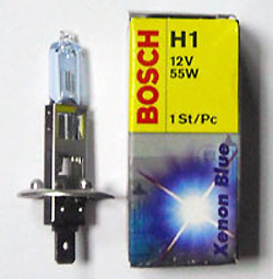 ЛАМПА  H1 XENONBLUE12V SB 1 987 301 011 Кар Электро